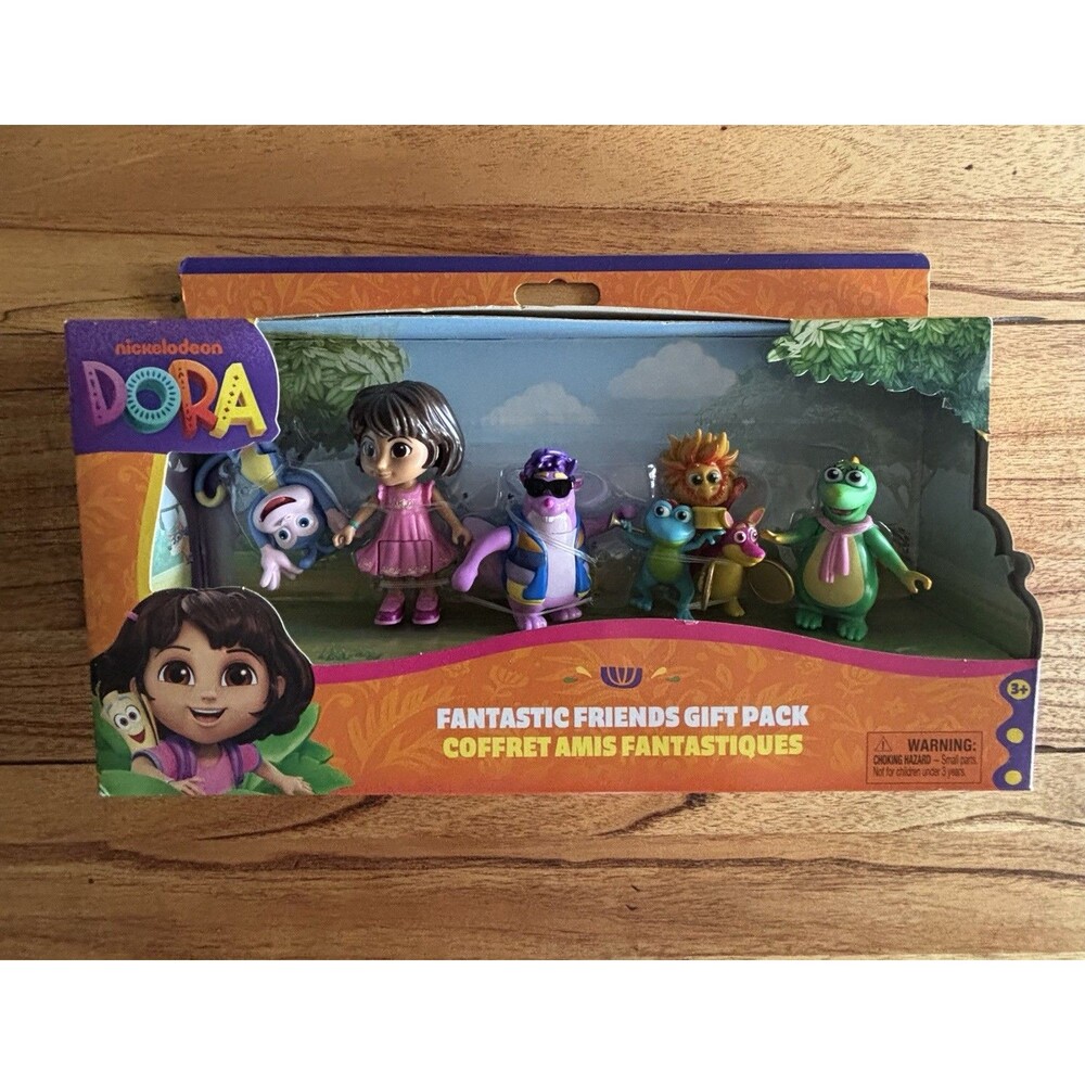 Nickelodeon Dora the Explorer Fantastic Friends Gift Pack--5 figures--New